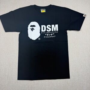 A Bathing Ape BAPE x DSM Dover Street Market Ginza Tee Black Mens Small